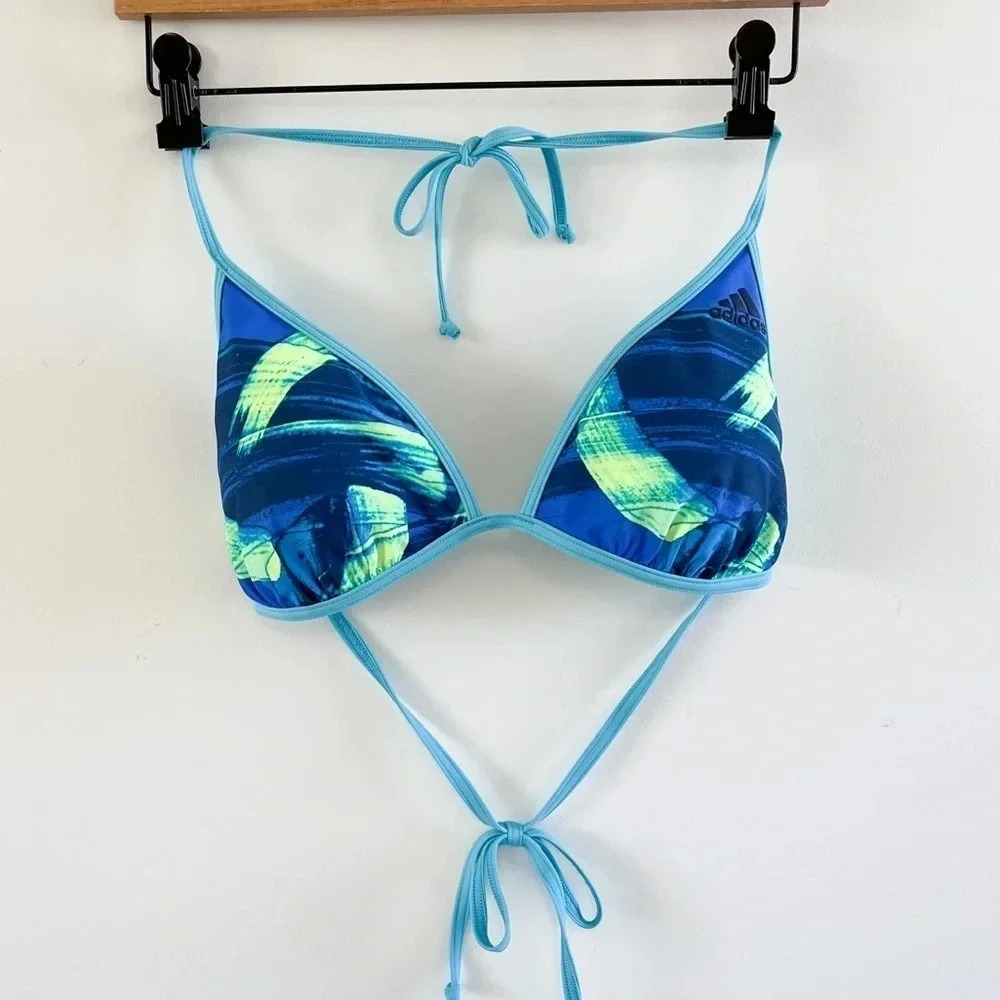 NWOT Adidas Parley Beach Bikini Top Size 44”